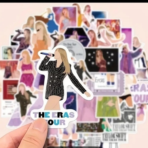 Swift Eras Tour Lyrics Sticker Pack - Waterproof Vinyl Swiftie - Picture 1 of 5